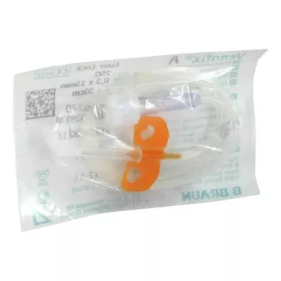 VENOFIX A Venipunkturní tyčinka 25 G 0,5 mm oranžová, 1 ks