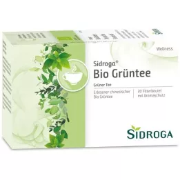 SIDROGA Filtrační sáček na zelený čaj Wellness, 20X1,7 g