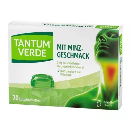 TANTUM VERDE 3 mg pastilka s mátovou příchutí, 20 ks