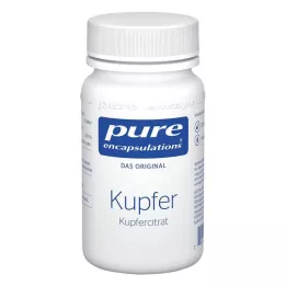 PURE ENCAPSULATIONS Měď Citrát měďnatý kapsle, 60 kapslí