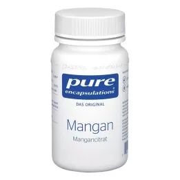 PURE ENCAPSULATIONS Mangan Citrát manganu, 60 kapslí