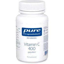 PURE ENCAPSULATIONS Vitamin C 400 pufrovaných kapslí, 90 ks