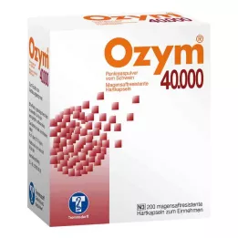 OZYM 40 000 tvrdých tobolek potažených enterickým roztokem, 200 ks