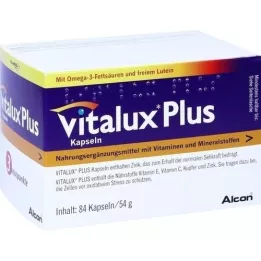 VITALUX Plus Lutein &amp; Omega-3 kapsle, 84 kapslí