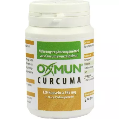 OXIMUN Curcuma Capsules, 120 kapslí