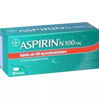 ASPIRIN N 100 mg tablety, 98 ks