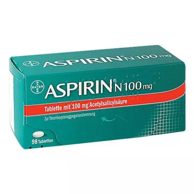 ASPIRIN N 100 mg tablety, 98 ks