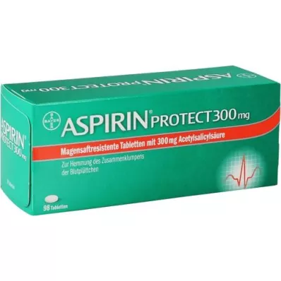 ASPIRIN Protect 300 mg entericky potahované tablety, 98 ks