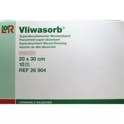 VLIWASORB superabsorb.absorb.comp.sterile 20x30 cm, 10 ks