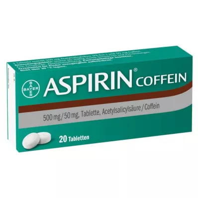 ASPIRIN Kofeinové tablety, 20 ks