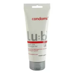CONDOMI Lubrikační a masážní gel, 200 ml
