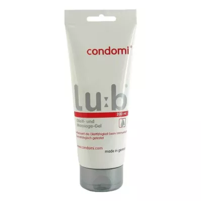 CONDOMI Lubrikační a masážní gel, 200 ml