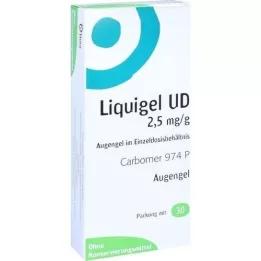 LIQUIGEL UD 2,5 mg/g očního gelu v jednodávkovém obalu, 30X0,5 g