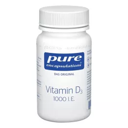 PURE ENCAPSULATIONS Vitamin D3 1000 I.U. kapsle, 60 kapslí