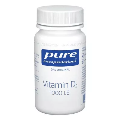 PURE ENCAPSULATIONS Vitamin D3 1000 I.U. kapsle, 60 kapslí