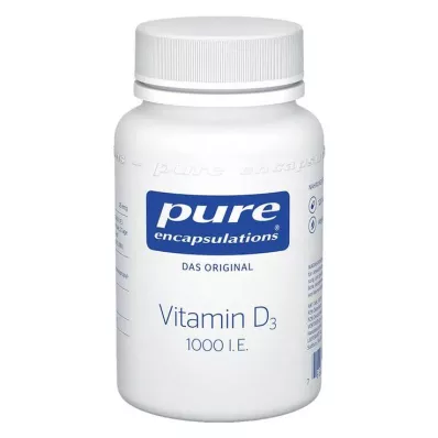 PURE ENCAPSULATIONS Vitamin D3 1000 I.U. kapsle, 120 kapslí