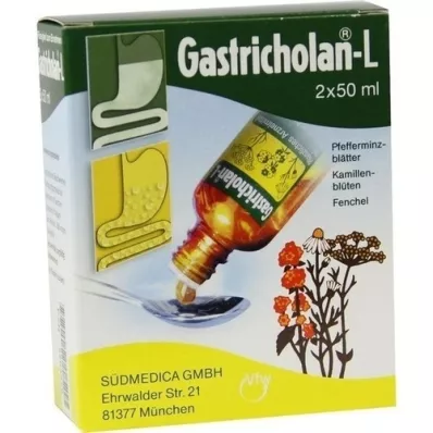 GASTRICHOLAN-L Perorální tekutina, 2X50 ml
