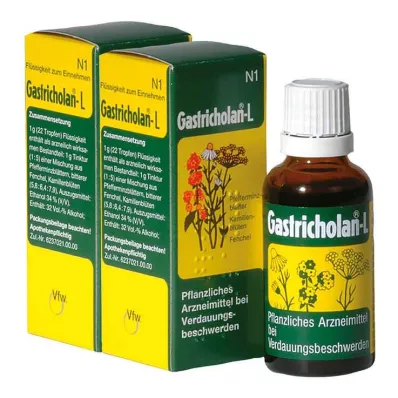 GASTRICHOLAN-L Perorální tekutina, 2X50 ml GASTRICHOLAN-L Perorální tekutina, 2X50 ml