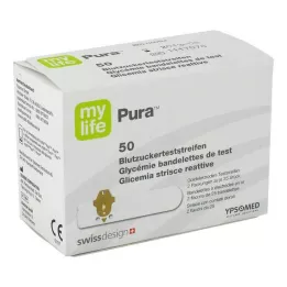 MYLIFE Pura glukózové testovací proužky, 50 ks