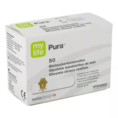 MYLIFE Pura glukózové testovací proužky, 50 ks MYLIFE Pura glukózové testovací proužky, 50 ks
