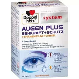 DOPPELHERZ Kapsle Eyes plus vision+protection system, 60 ks