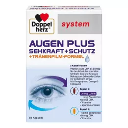 DOPPELHERZ Kapsle Eyes plus vision+protection system, 60 ks