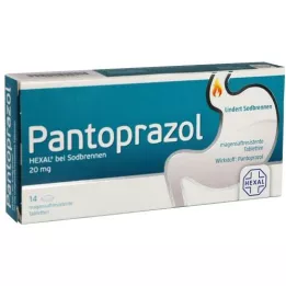 PANTOPRAZOL HEXAL b.Pálení žáhy potahované tablety, 14 ks