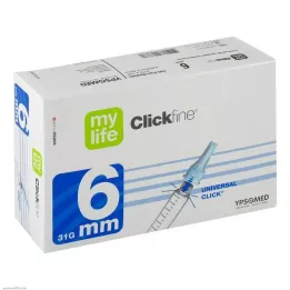MYLIFE Jehly do pera Clickfine 6 mm 31 G, 100 ks