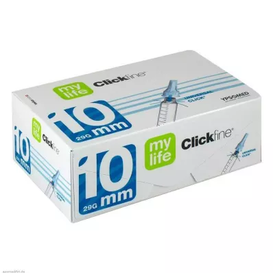 MYLIFE Jehly Clickfine 10 mm, 100 ks MYLIFE Jehly Clickfine 10 mm, 100 ks