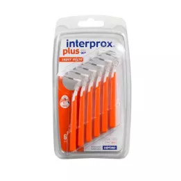 INTERPROX plus super mikro oranžové mezizubní vložky, 6 ks