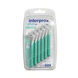 INTERPROX plus mikro zelený mezizubní kartáček, 6 ks