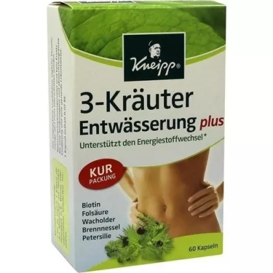 KNEIPP 3-Herb Drenážní kapsle, 60 kapslí