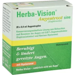 HERBA-VISION Oční kapky Eyebright sine, 20X0,4 ml