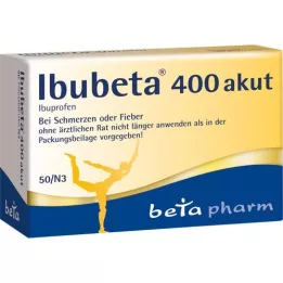 IBUBETA 400 akutních potahovaných tablet, 50 ks
