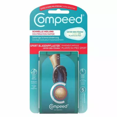 COMPEED Náplast na puchýře pod nohama, 5 ks COMPEED Náplast na puchýře pod nohama, 5 ks