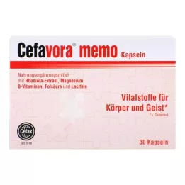CEFAVORA memo měkké želatinové kapsle, 30 ks