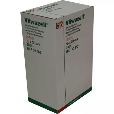 VLIWAZELL Absorpční obklady sterilní 15x20 cm, 30 ks VLIWAZELL Absorpční obklady sterilní 15x20 cm, 30 ks