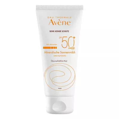 AVENE Sluneční mléko SPF 50+ minerální, 100 ml AVENE Sluneční mléko SPF 50+ minerální, 100 ml