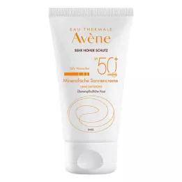 AVENE Opalovací krém SPF 50+ minerální, 50 ml