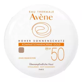 AVENE Kompaktní opalovací krém SPF 50 zlatých, 10 g