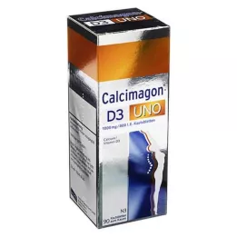 CALCIMAGON D3 Uno Žvýkací tablety, 90 ks