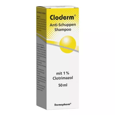 CLODERM Šampon proti lupům, 50 ml