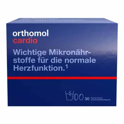 ORTHOMOL Cardio granule/kapsle/tablety v kombinovaném balení, 1 ks ORTHOMOL Cardio granule/kapsle/tablety v kombinovaném balení, 1 ks