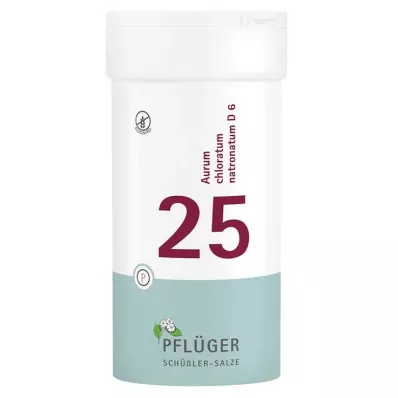 Biochemistry Pflueger 25 Aurum chloratum sodium D 6 tablet, 400 ks