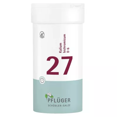 Biochemie Pflueger 27 Kalium bichromicum D 6 tablet, 400 ks Biochemie Pflueger 27 Kalium bichromicum D 6 tablet, 400 ks