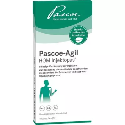 PASCOE-Agil HOM Injektopas Ampule, 10X2 ml