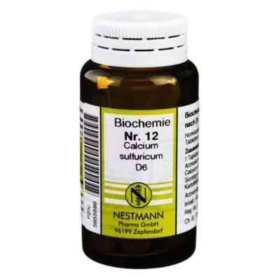 BIOCHEMIE 12 Calcium sulphuricum D 6 tablet, 100 ks