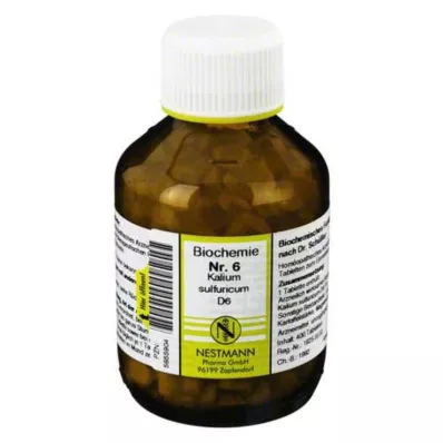 BIOCHEMIE 6 Kalium sulphuricum D 6 tablet, 400 ks
