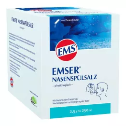 EMSER Fyziologický sáček se solí na výplach nosu, 100 ks