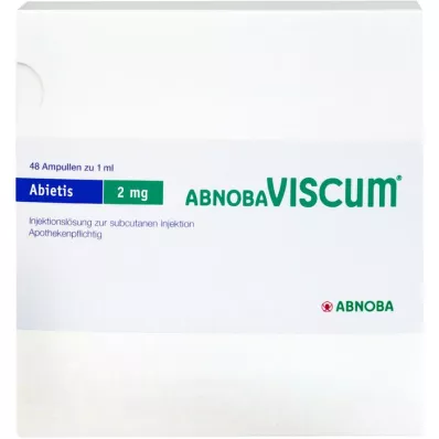 ABNOBAVISCUM Abietis 2 mg ampule, 48 ks